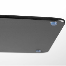 Boomvezel snijplank 440 x 325 mm - zwart