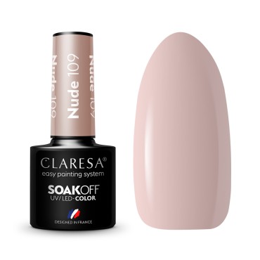 CLARESA Hybrid kynsilakka NUDE 109 -5g — tuotteet yhdessä