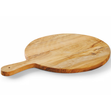 Stravovanie na servírovanie olivových drevených kolokov okolo rukoväte St. 320 mm