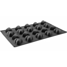 Silikonform für Pralen Backen Mousse 570 x 375 mm - Herzen