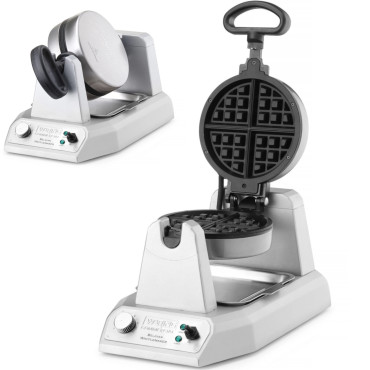 Περιστρεφόμενο βάφλα για βελγικές βάφλες με αφαιρούμενους δίσκους 17 x 17 cm 1200 w