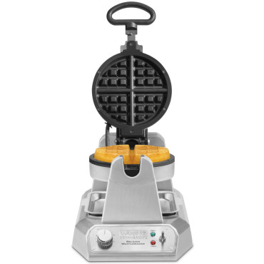 Roterande vaffel för belgiska våfflor med avtagbara skivor 17 x 17 cm 1200 W