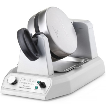 Waffle rotativo para waffles belgas com discos removíveis 17 x 17 cm 1200 W
