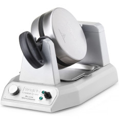 Gofre giratorio para gofres belgas con discos removibles 17 x 17 cm 1200 w