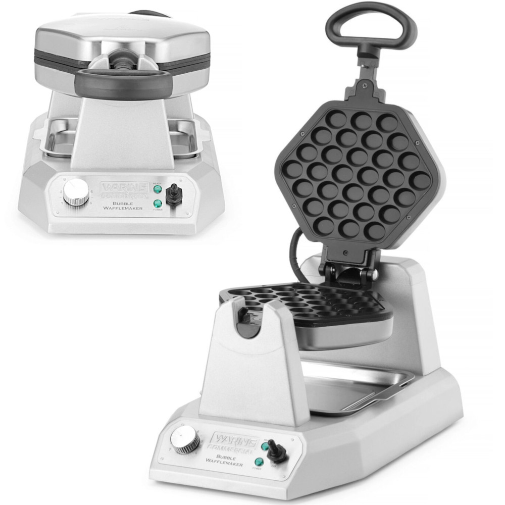 Waffle Waffle Waffle Bubble vaffel med avtagbar 21 x 16 cm 1200 W Plattor