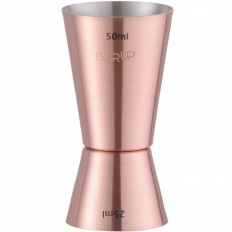 Jigger Barman Μέτρηση διπλής όψης για ποτά χαλκού 25/50 ml