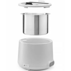 Waterkoker elektrische thermos voor soep 35-85 C 8 L 500 W - wit
