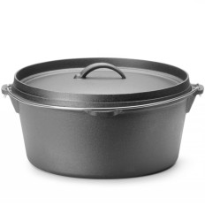 Litinový kotlový lovecký hrnec nad ohně pro Goules St. 310 x 155 mm 7,2 l