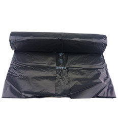 Sacos de lixo grosso 80 micro. Rolo durável 15pcs. - preto 120L