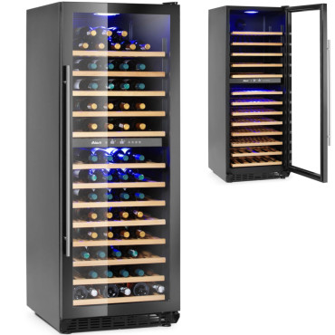 Chladnička di-semeno víno vždy pre 135 botov 387 L 130 W