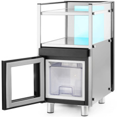 Kühlschrank für Milch mit einer Heizung für Becher 3,5 l 168 W