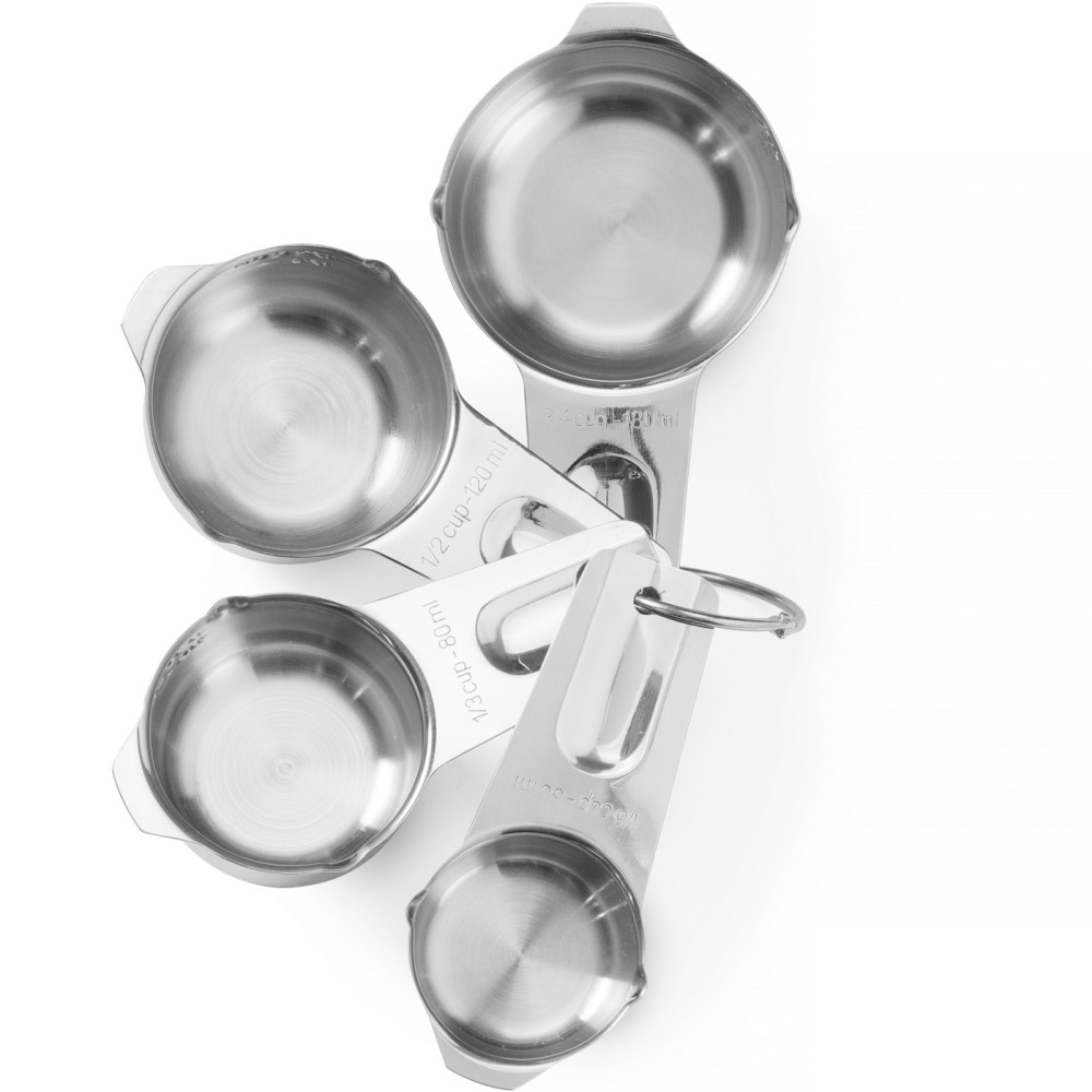 Köök Scoop 30/80/180 / 180 ml - 4 tk komplekt.