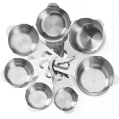 Scoop da cucina 30/60/80 / 120/160/180 / 240 ml - 7 pezzi set.
