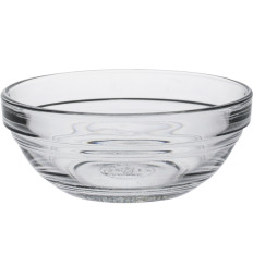 Bowl. Transparent salater. Gigogne 125 ml - a set of 6 pcs.