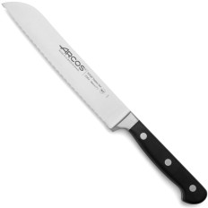 Kjøkkenkniv for brød. Serrated Óta. Lengde 200/303 mm