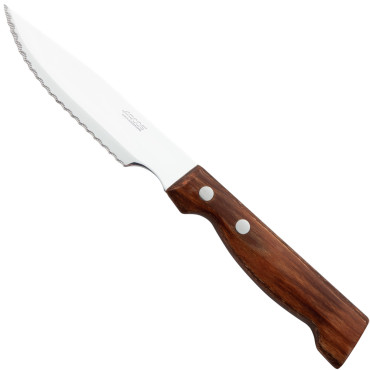 Nož za pečeno meso z lesenim gozdnim ročajem 120/240 mm