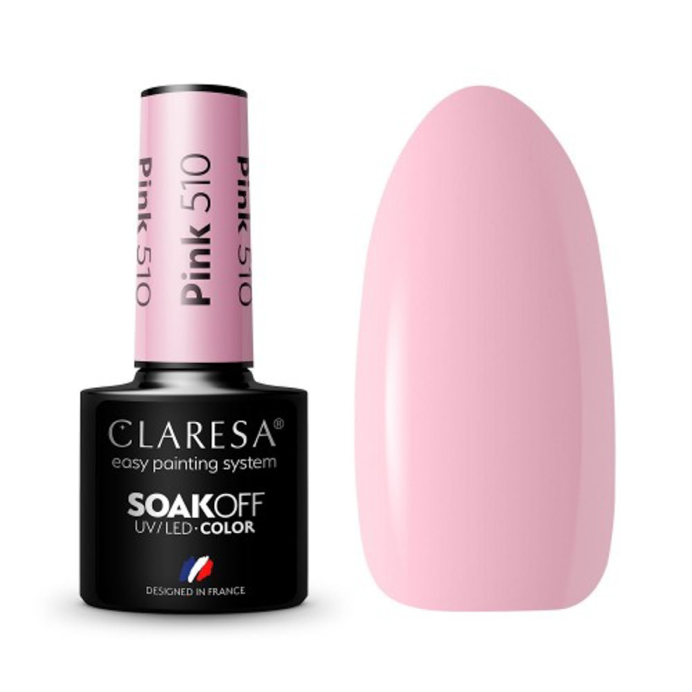 Smalto Ibrido CLARESA PINK 510 - 5g