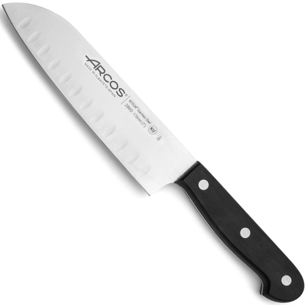 Coltello di Santoku con lampadari universali della smerigliatrice 170/290 mm