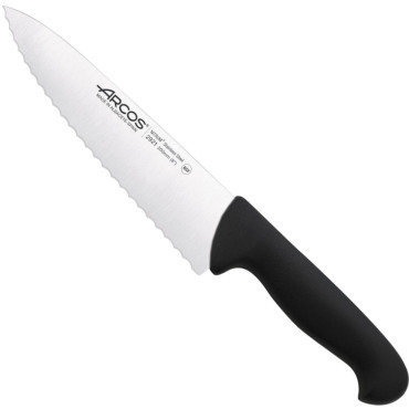 Chefkochmesser. Gezahnte...
