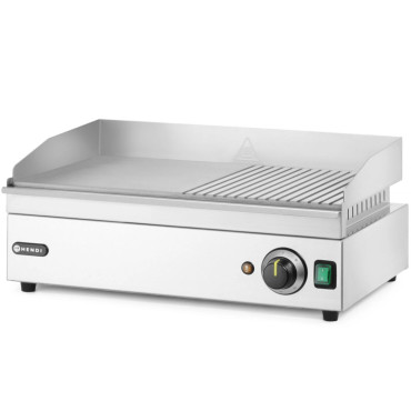 BBQ placa de grade elétrica suavemente esmagada 527 x 404 mm 2400 W