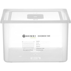 Munat säiliö 8 kuorma-autot 120 munaa Ovobox 18 L 355 x 325 x 200 mm