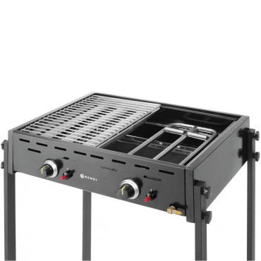 MASTER PRO Črni plin Grill 790 x 560 mm 11,6 kW
