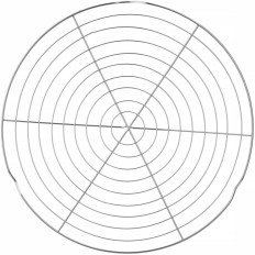 Grid mriežka na škvrnu kruhového tortu St. 320 mm