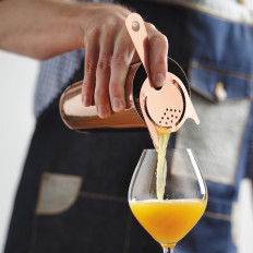 Shakerův barmanový filtr pro Shakera Hawthorne 160 x 75 mm - měď