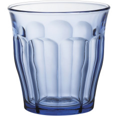 Üveg Duralex Picardie Marine 310 ml kék - 6 db készlet.