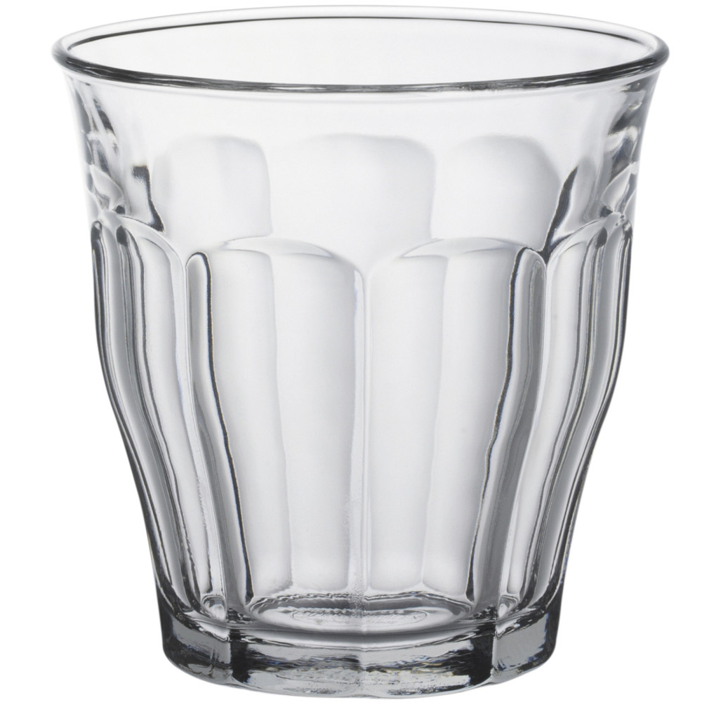 Glas Duralex Picardie 250 ml transparent - en uppsättning av 6 objekt