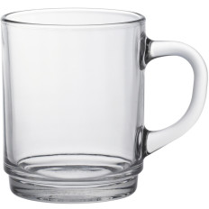 Ett glas Duralex Versailles 260 ml - 6 st set.