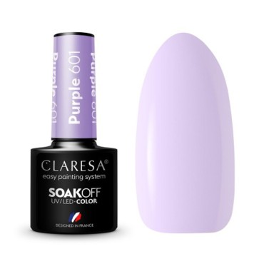 Vernis hybride CLARESA POURPRE 601 -5g