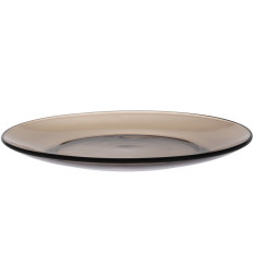 Desszert lemez Duralex Lysia Sepia Brown Wed. 190 mm - 6 tétel készlet