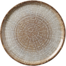 Placa de pizza com porcelana Crete Wed. 31 cm - 6 pcs definido.