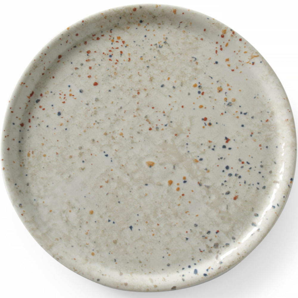 Placa de pizza com coleção de porcelana cai qua. 31 cm - 6 pcs definido.