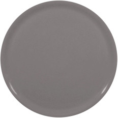 Pizza tallerken med porselen specialle mørk grå onsdag 31 cm - 6 stk.