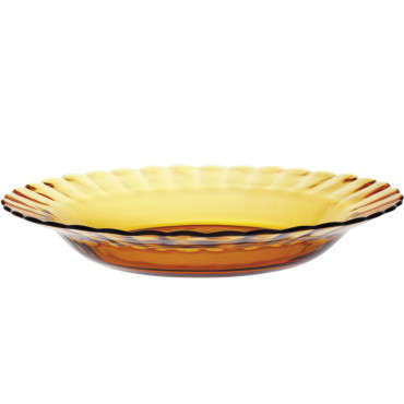 Duboka ploča Duralex Picardie Amber Orange 230 x 35 mm - set od 6 kom.