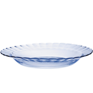 Tiefscheibe Duralex Picardie Marine Blue 230 x 35 mm - Set von 6 PCs.