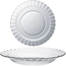 Dziļa plāksne Duralex Picardie caurspīdīgs 230 x 35 mm - 6 gab. Set 6 gab.