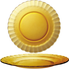 Doska dosky Duralex Picardie Amber Orange 230 x 20 mm - sada 6 ks.