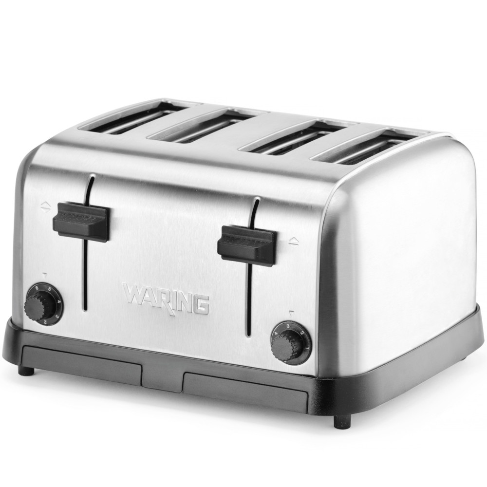 Brødrister Sandwich Toaster for 4 Toasts 6 Varmeanlegg 1800 W