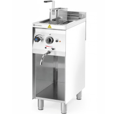 Dispositivo di cottura per gnocchi di pasta freestanding 2 cestelli 10 l 3500 w