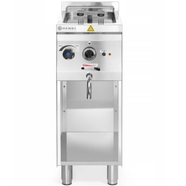 Dispositivo de cozimento para bolinhos de massa autônomo 2 cestas 10 l 3500 W