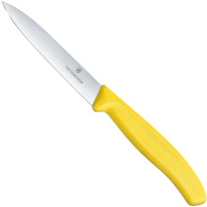 Coltello per la lunghezza liscia vegetale 100/212 mm - Giallo