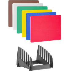 Komplet 6 rezalnih plošč s 450 x 300 x 10 mm