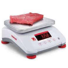 Balance VALOR 4000 avec légalisation de cuisine gastronomique étanche IP68 LED 3Kg / 1g - OHAUS V41PWE3T-M