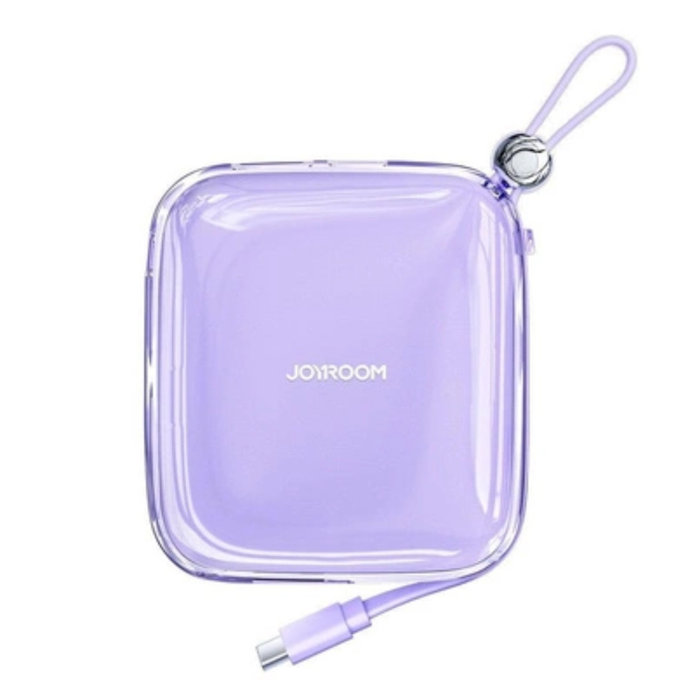 PowerBank 10000mah Jr-L005 med en kabel for iPhone Lightning og en USB-en port