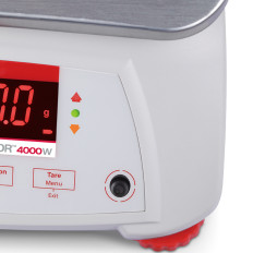Gewicht Valor 4000 met catering waterbestendige IP68 LED 3KG / 1G OHAUS V41pwe3t-meter