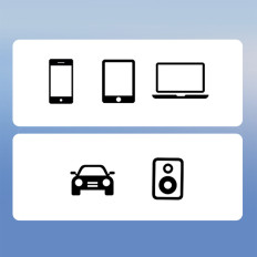 Ljudadapter med Bluetooth 5.3 Mottagare och AUX MINIJACK 3,5 mm och USB-kontakter