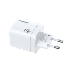 GAN 65W 100-240V USB-A 2x USB-C Weißkapitel